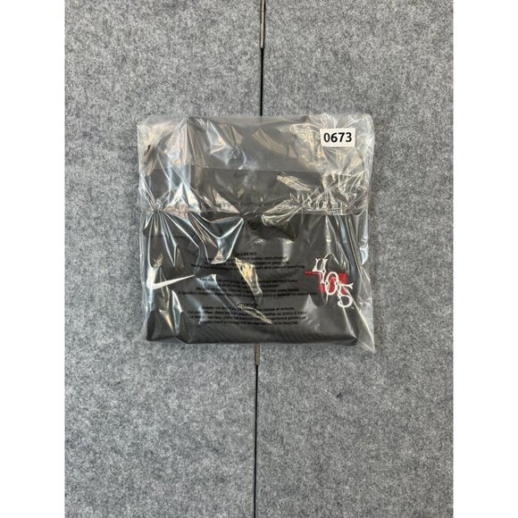 Nike Dri-Fit Polo Shirt Men's Medium Black 405 Logo Short Sleeve Golf Tennis - Picture 7 of 7